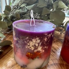 金箔コデマリキャンドル L size