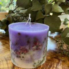 サルスベリのキャンドル