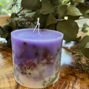 サルスベリのキャンドル